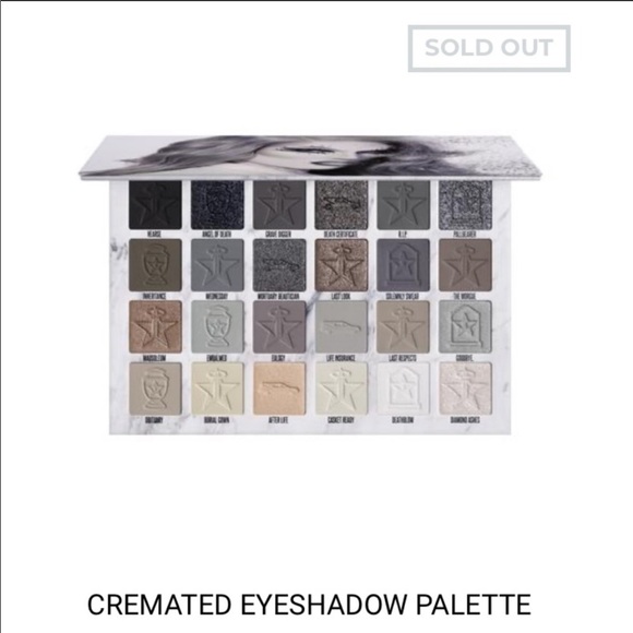 BNIB SOLD OUT Jeffree Star “Cremated” Eye Pallet🖤 - Picture 4 of 11